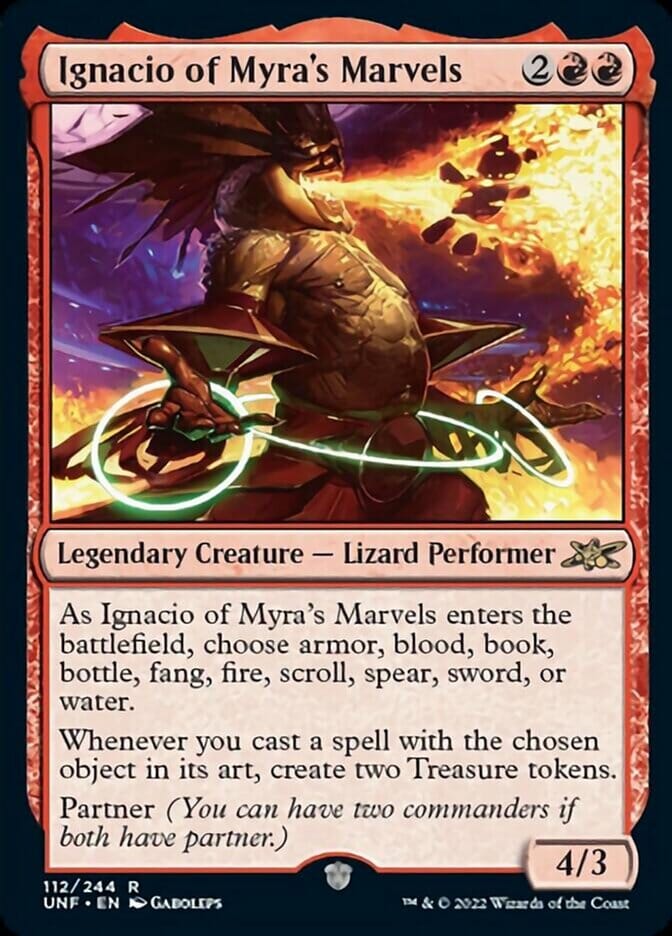 Ignacio of Myra's Marvels [Unfinity] MTG Single Magic: The Gathering  | Multizone: Comics And Games