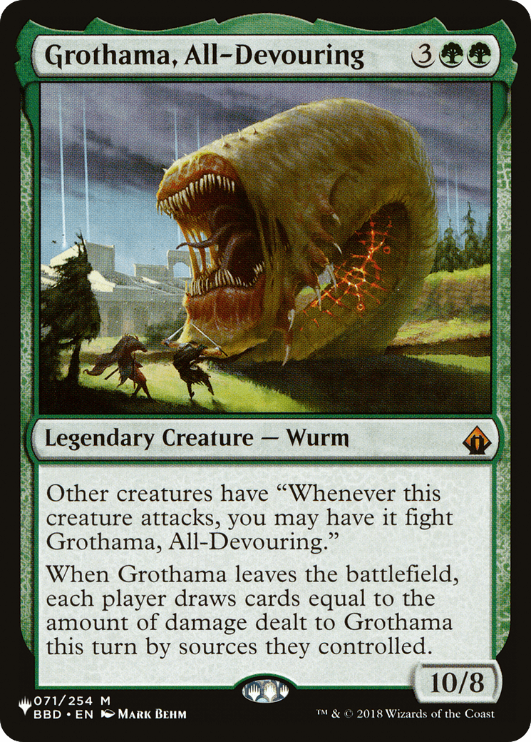Grothama, All-Devouring [The List] MTG Single Magic: The Gathering  | Multizone: Comics And Games