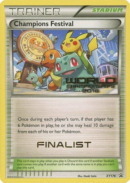 Champions Festival (XY176) (2016 Finalist) [XY: Black Star Promos] Pokemon Single Pokémon  | Multizone: Comics And Games