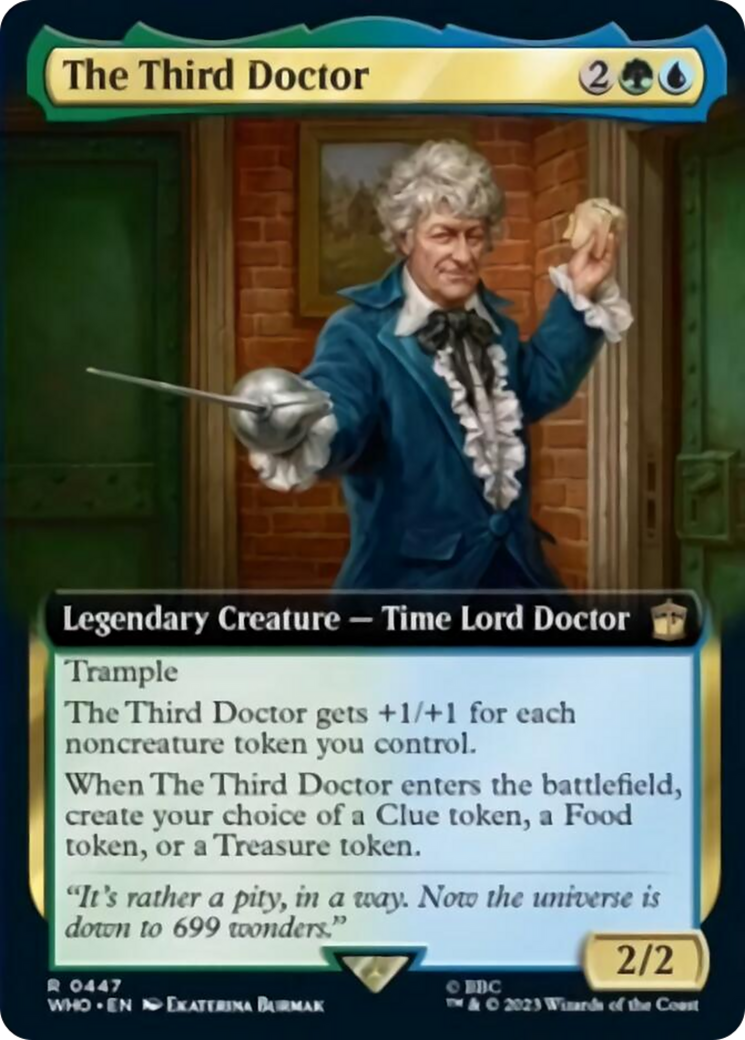 The Third Doctor (Extended Art) [Doctor Who] | Multizone: Comics And Games