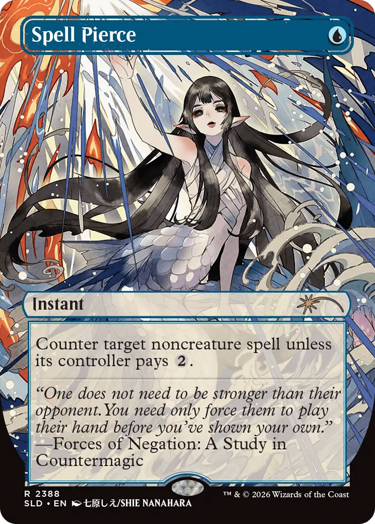 Spell Pierce (2388) [Secret Lair Drop Series] MTG Single Magic: The Gathering  | Multizone: Comics And Games