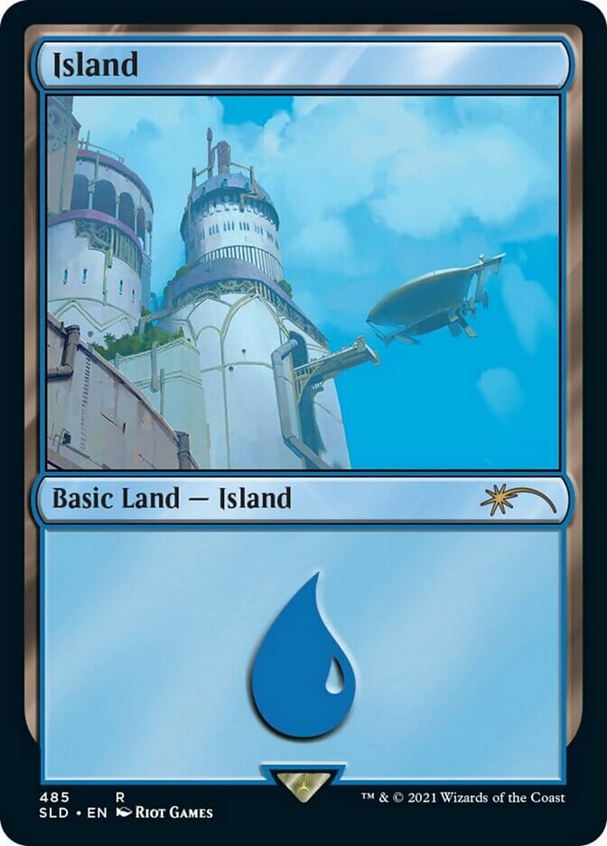 Island (485) [Secret Lair Drop Series] MTG Single Magic: The Gathering  | Multizone: Comics And Games