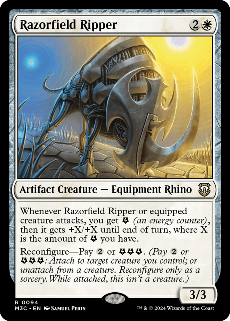 Razorfield Ripper [Modern Horizons 3 Commander] MTG Single Magic: The Gathering  | Multizone: Comics And Games