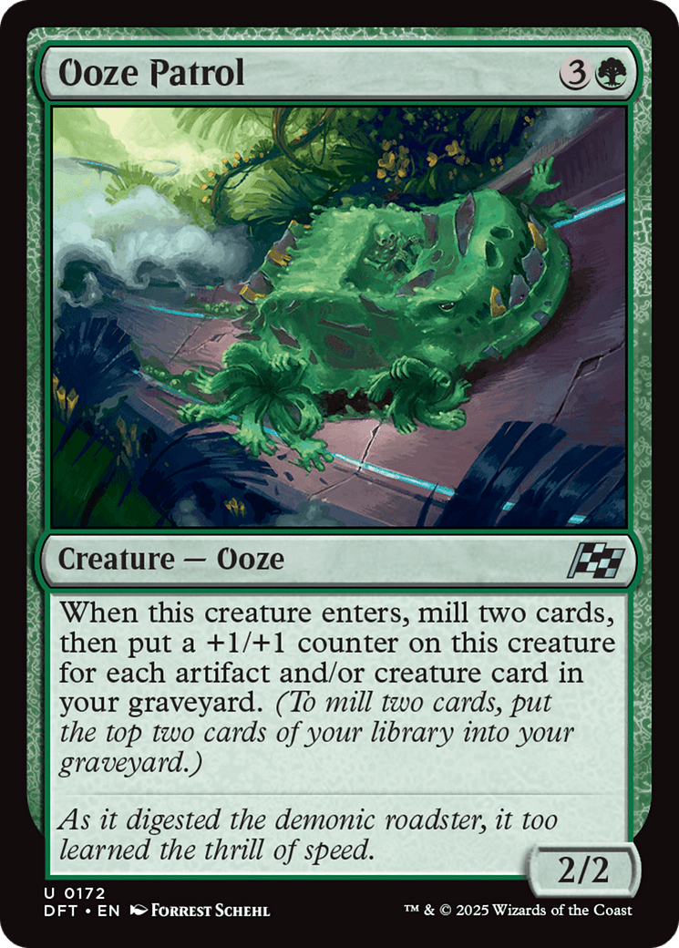 Ooze Patrol [Aetherdrift] MTG Single Magic: The Gathering  | Multizone: Comics And Games