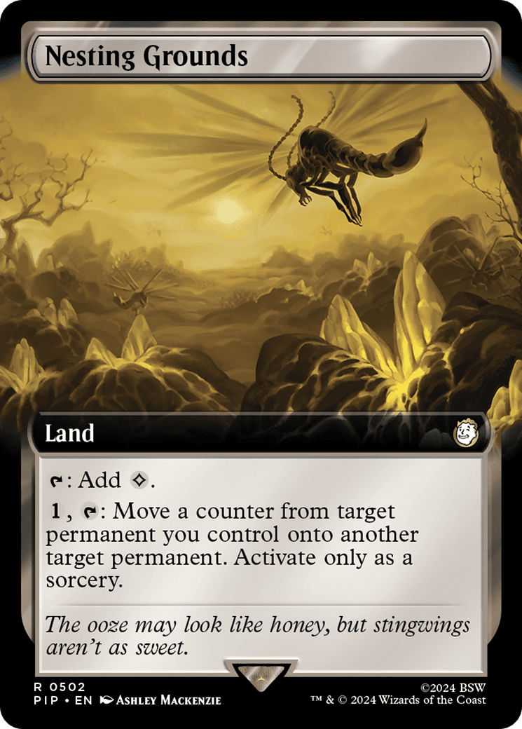 Nesting Grounds (Extended Art) [Fallout] MTG Single Magic: The Gathering  | Multizone: Comics And Games