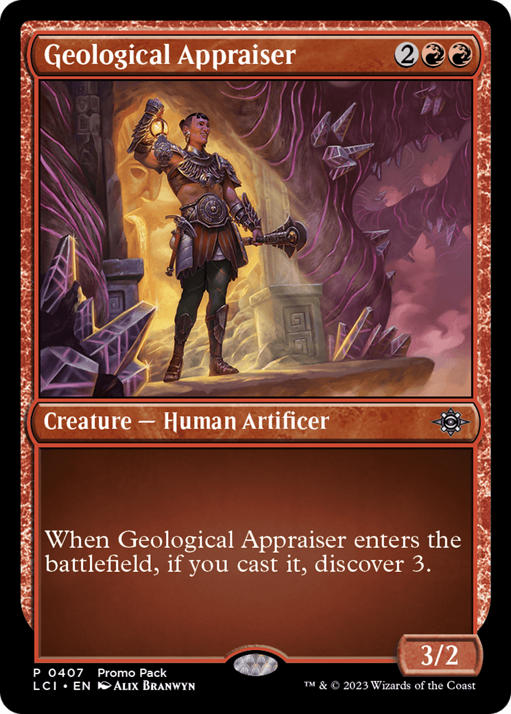 Geological Appraiser [The Lost Caverns of Ixalan Promos] MTG Single Magic: The Gathering  | Multizone: Comics And Games