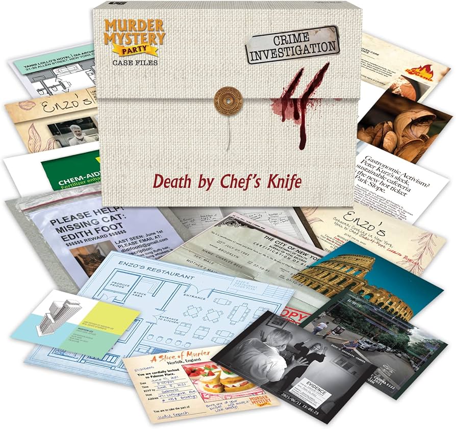 Murder Mystery Party: Case Files - Death by Chef's Knife | Multizone: Comics And Games