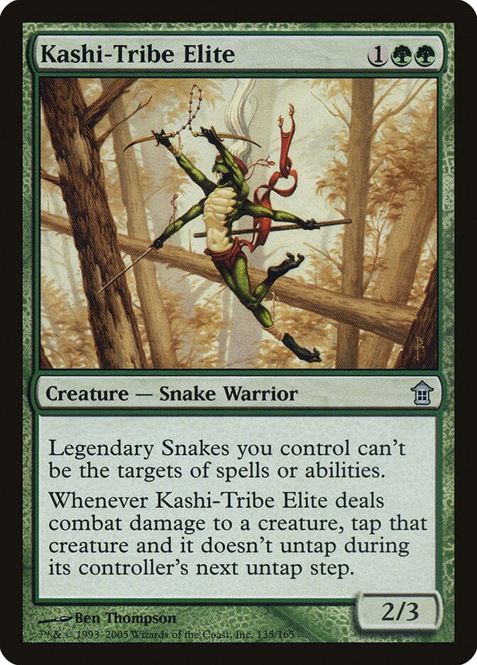 Kashi-Tribe Elite [Saviors of Kamigawa] MTG Single Magic: The Gathering  | Multizone: Comics And Games