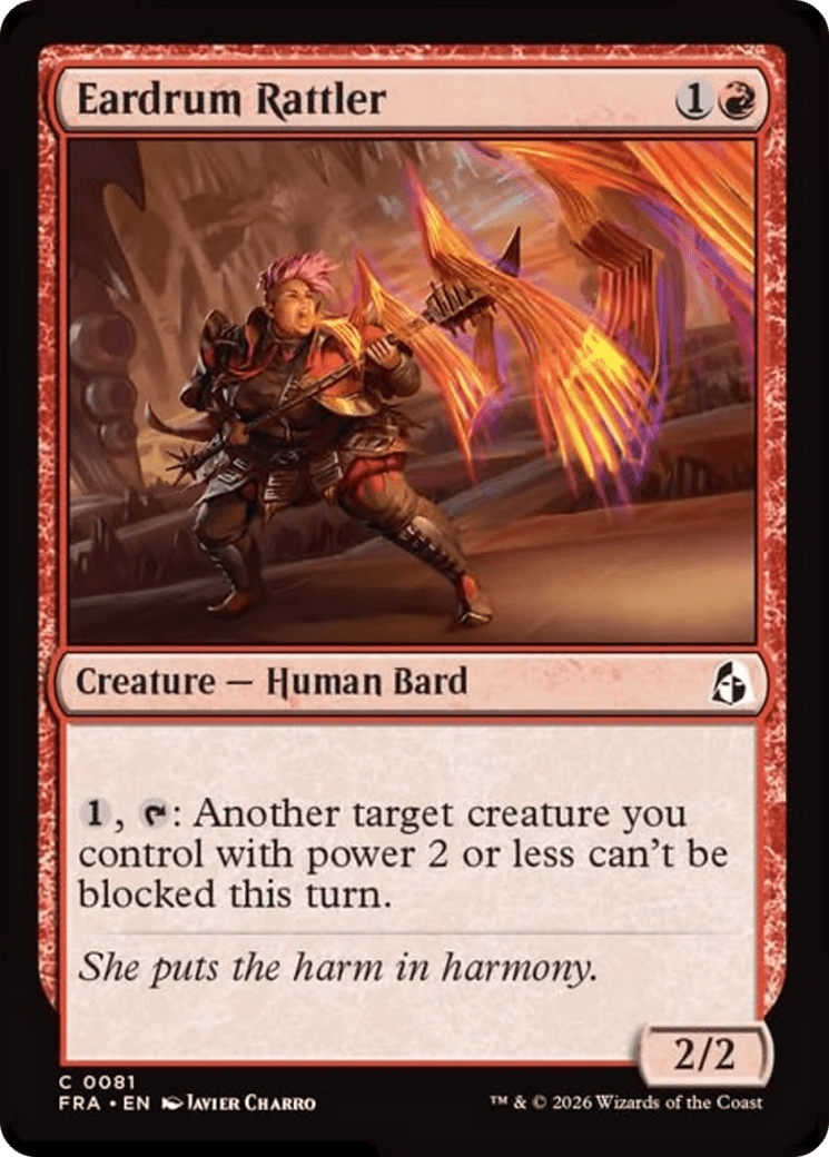 Eardrum Rattler [Reality Fracture] MTG Single Magic: The Gathering  | Multizone: Comics And Games