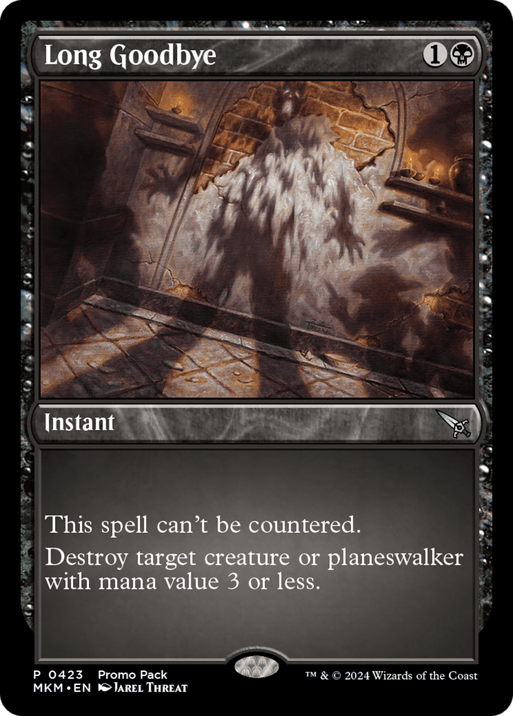 Long Goodbye (Promo Pack) [Murders at Karlov Manor Promos] MTG Single Magic: The Gathering  | Multizone: Comics And Games