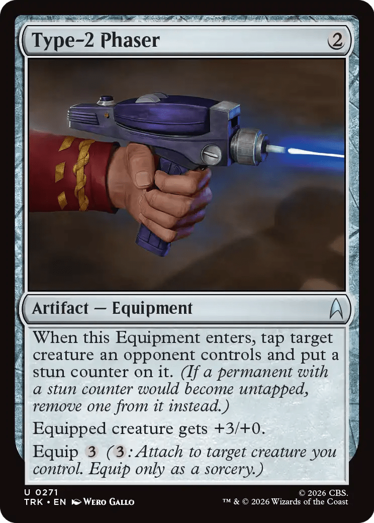 Type-2 Phaser [Star Trek] MTG Single Magic: The Gathering  | Multizone: Comics And Games
