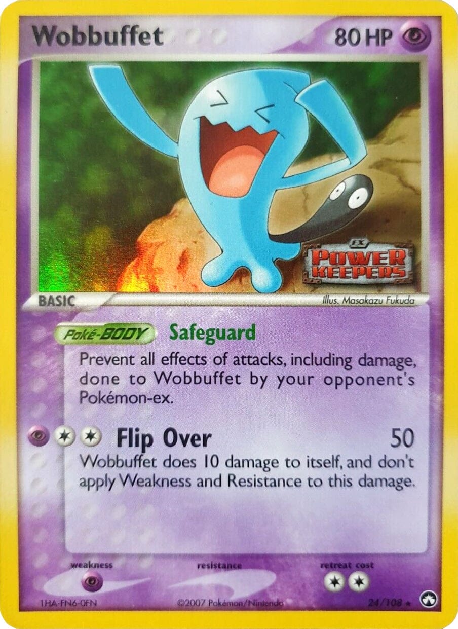 Wobbuffet (24/108) (Stamped) [EX: Power Keepers] Pokemon Single Pokémon  | Multizone: Comics And Games