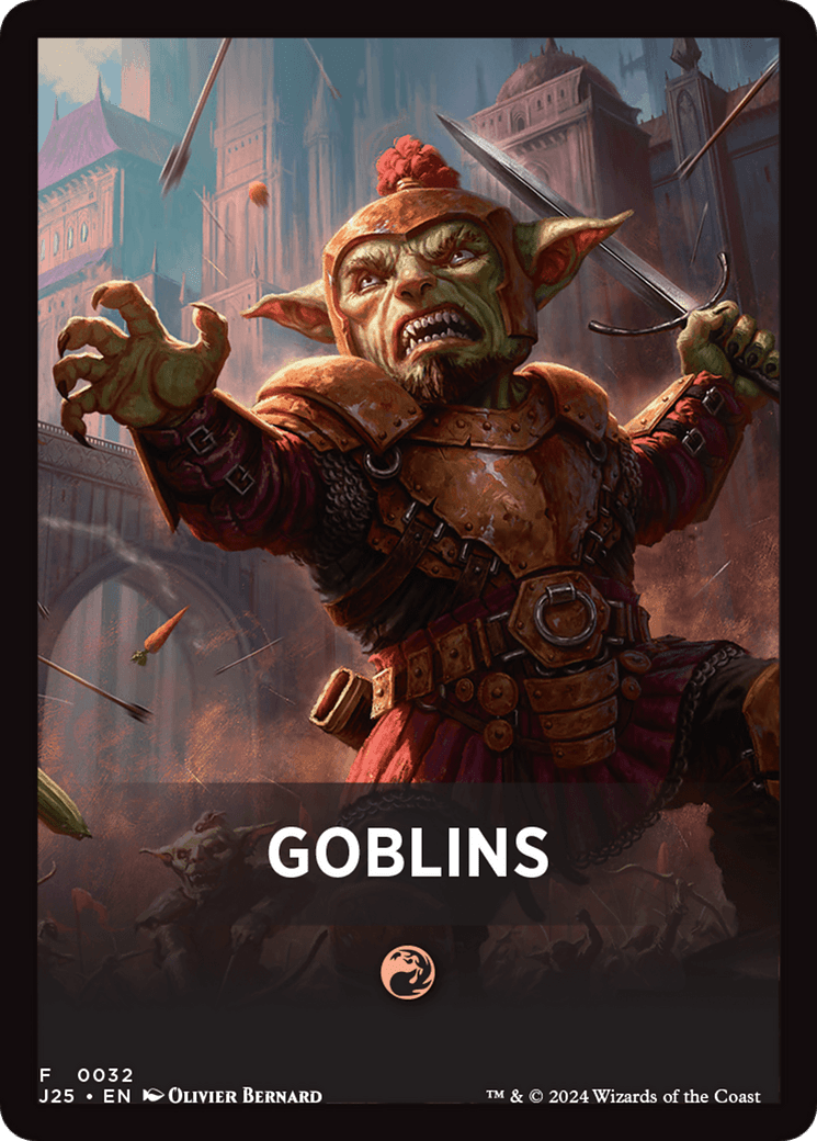 Goblins Theme Card [Foundations Jumpstart Front Cards] MTG Single Magic: The Gathering  | Multizone: Comics And Games