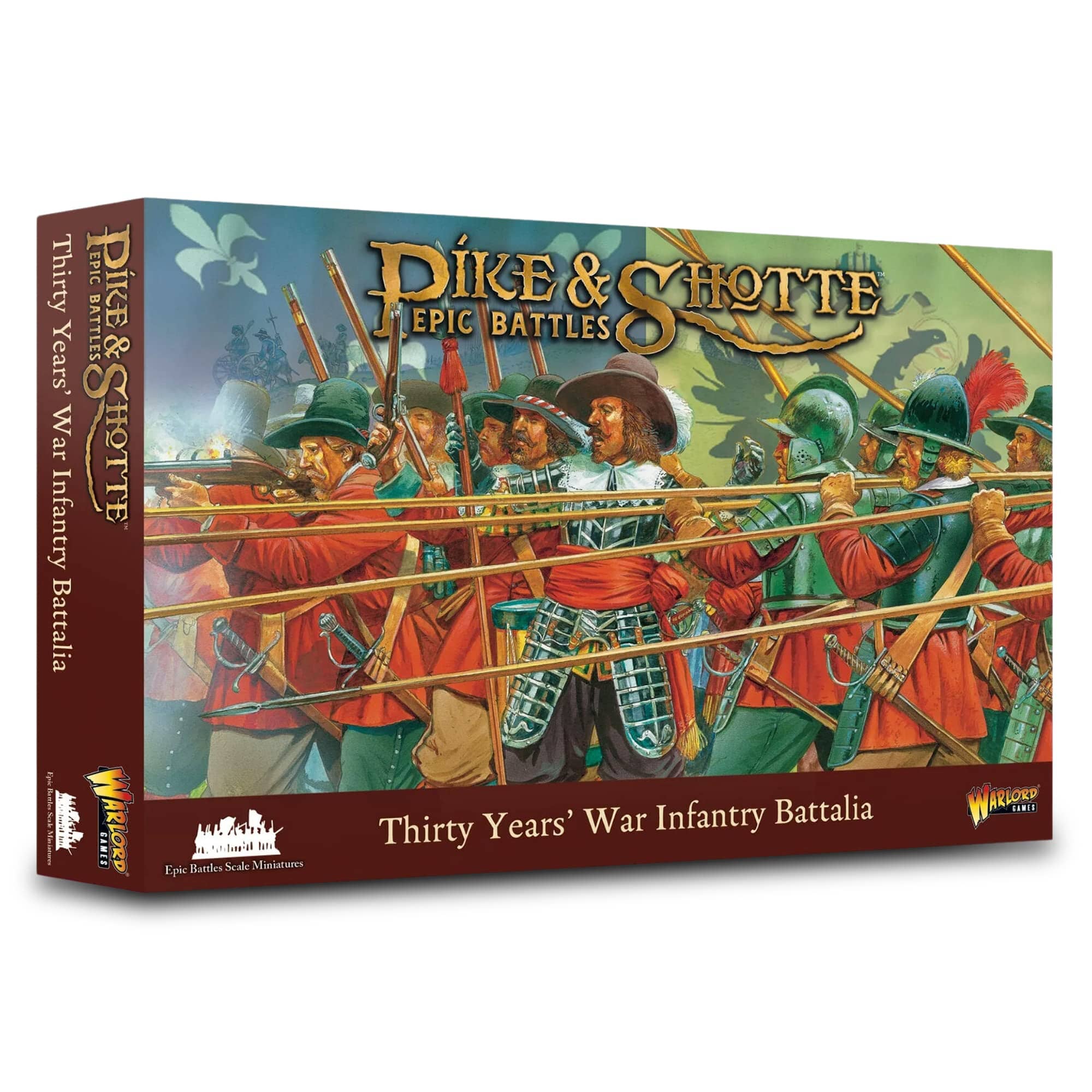 Pike & Shotte Epic Battles: Thirty Years' War Infantry Battalia Miniature Game Warlord Games  | Multizone: Comics And Games