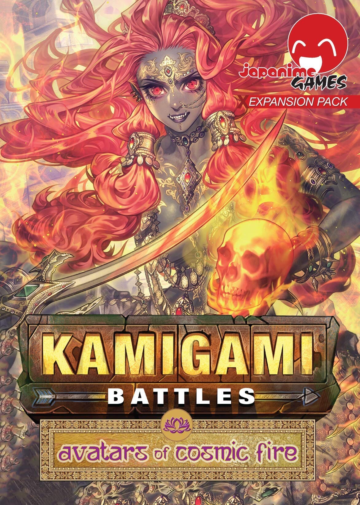 Kamigami Battles: Avatars of Cosmic Fire expansion pack Board Games Multizone: Comics And Games  | Multizone: Comics And Games