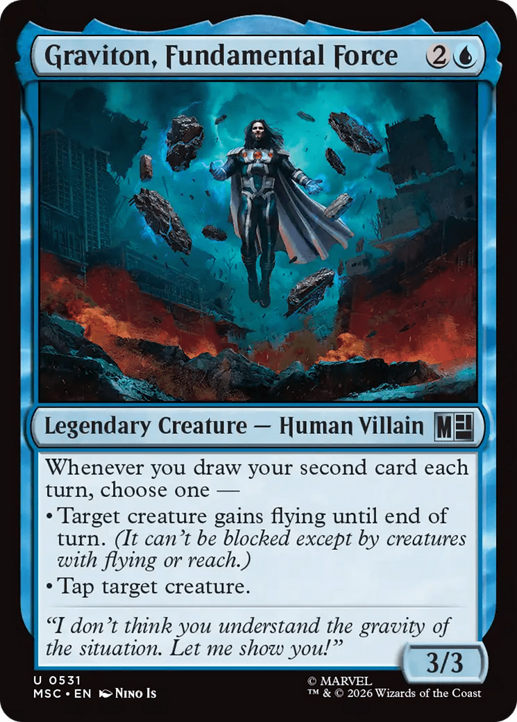 Graviton, Fundamental Force [Marvel Super Heroes Commander] MTG Single Magic: The Gathering  | Multizone: Comics And Games
