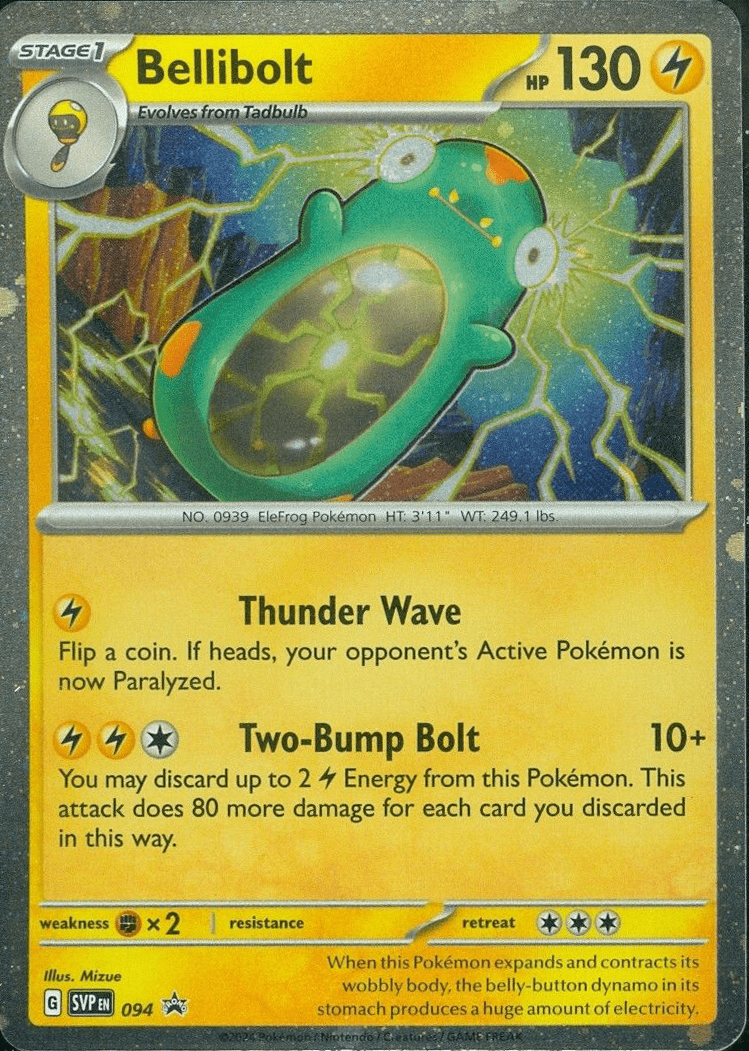 Bellibolt (094) (Cosmos Foil) [Scarlet & Violet: Black Star Promos] Pokemon Single Pokémon  | Multizone: Comics And Games