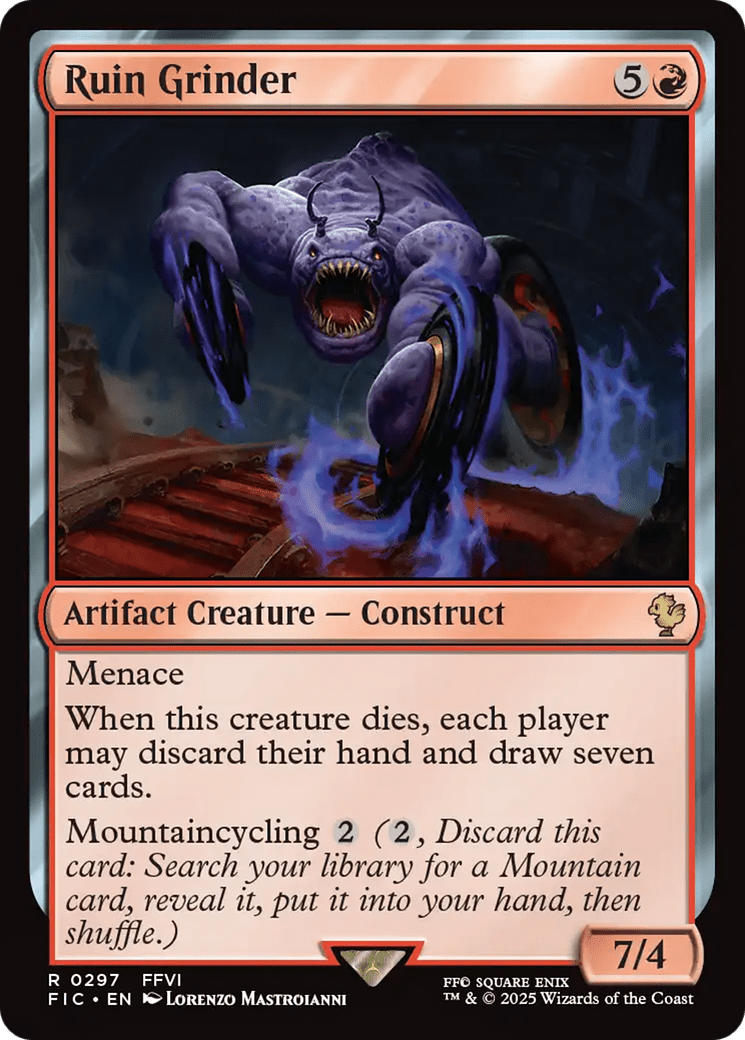 Ruin Grinder [FINAL FANTASY Commander] MTG Single Magic: The Gathering  | Multizone: Comics And Games