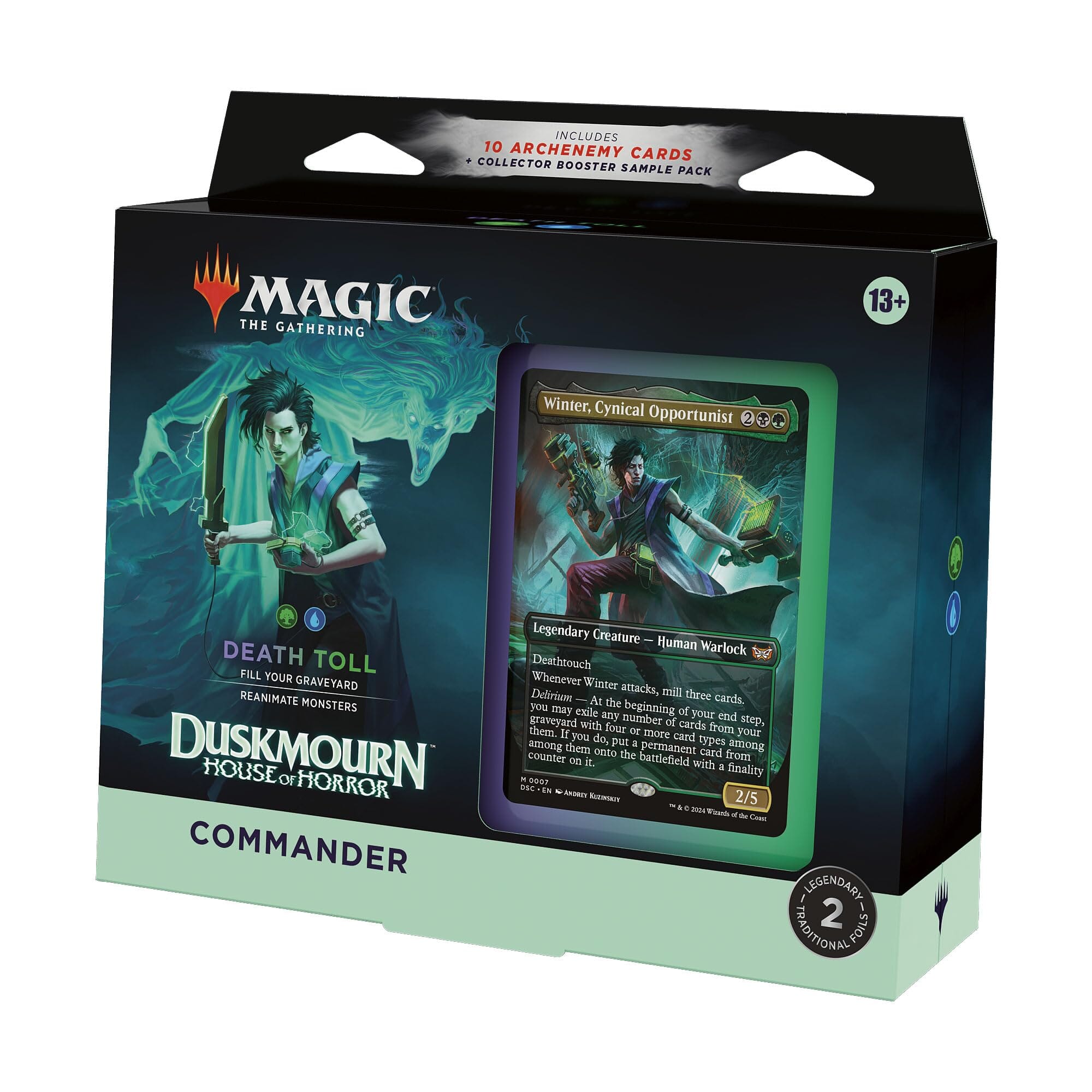 Duskmourn Commander Decks Magic The Gathering Wizards of the Coast Endless Punishment  | Multizone: Comics And Games