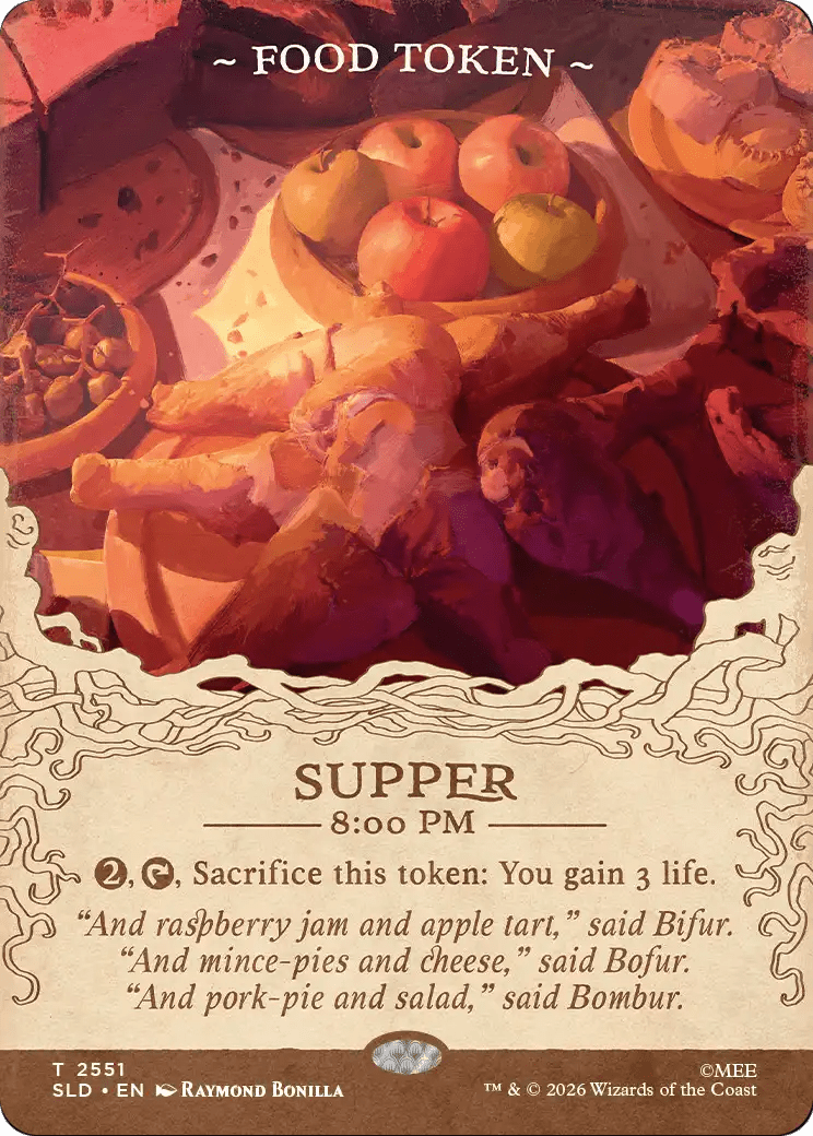 Food Token (2551) [Secret Lair Drop Series] MTG Single Magic: The Gathering  | Multizone: Comics And Games