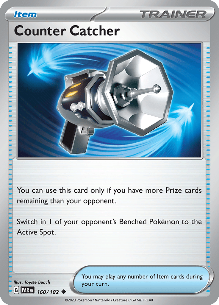 Counter Catcher (160/182) [Scarlet & Violet: Paradox Rift] Pokemon Single Pokémon  | Multizone: Comics And Games