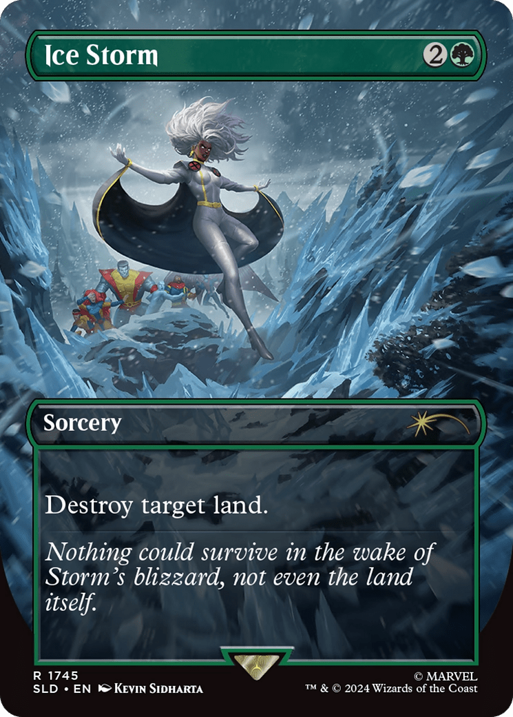 Ice Storm (Rainbow Foil) [Secret Lair Drop Series] MTG Single Magic: The Gathering  | Multizone: Comics And Games