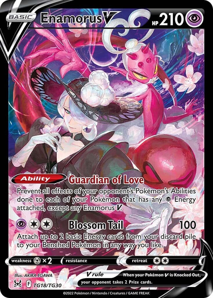 Enamorus V (TG18/TG30) [Sword & Shield: Lost Origin] Pokemon Single Pokémon  | Multizone: Comics And Games