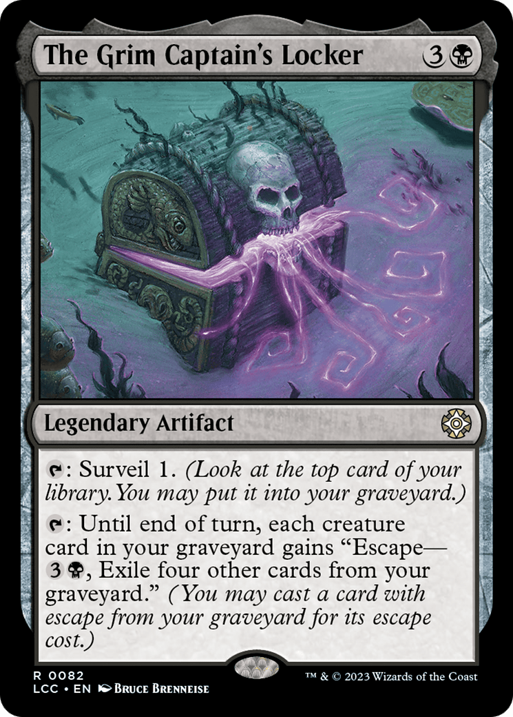 The Grim Captain's Locker [The Lost Caverns of Ixalan Commander] MTG Single Magic: The Gathering  | Multizone: Comics And Games