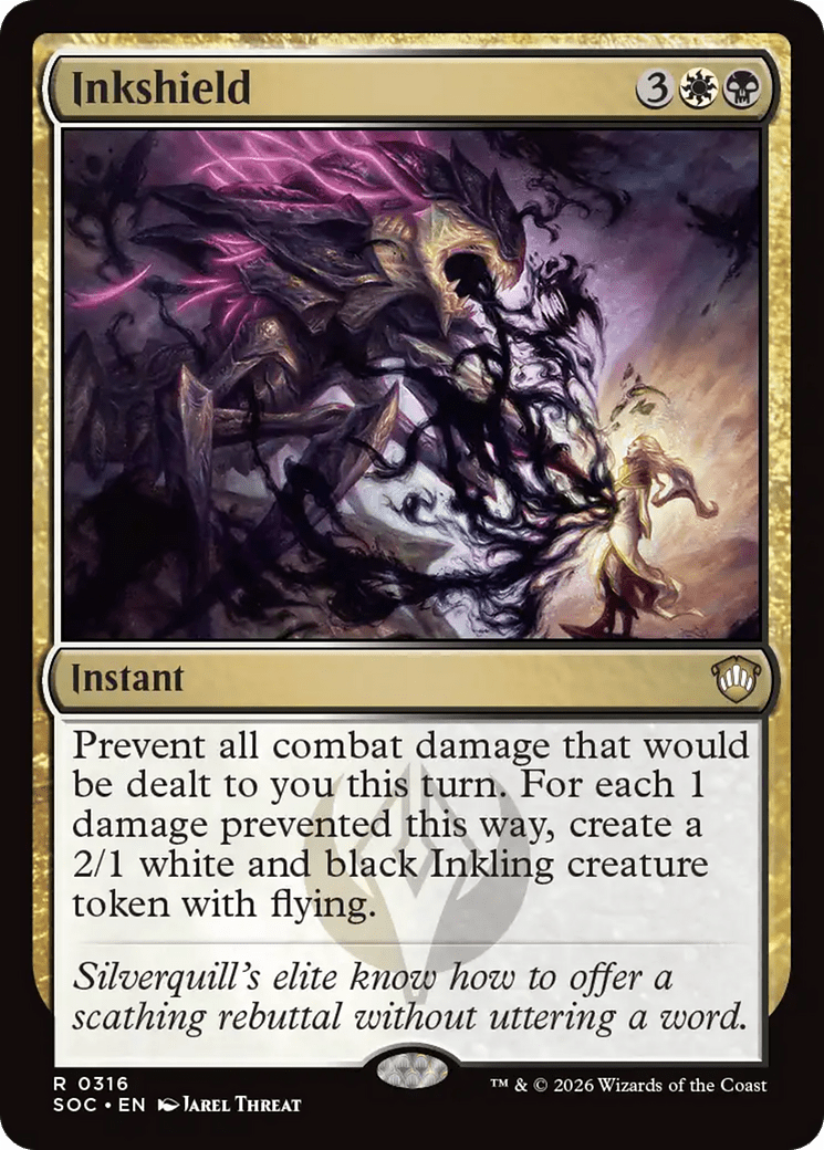 Inkshield [Secrets of Strixhaven Commander] MTG Single Magic: The Gathering  | Multizone: Comics And Games