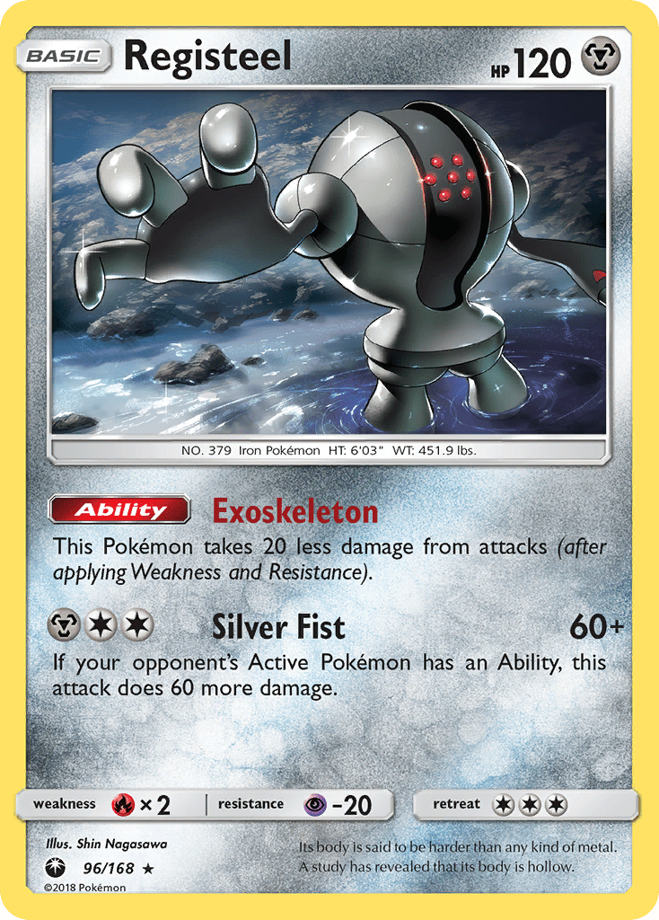 Registeel (96/168) [Sun & Moon: Celestial Storm] Pokemon Single Pokémon  | Multizone: Comics And Games