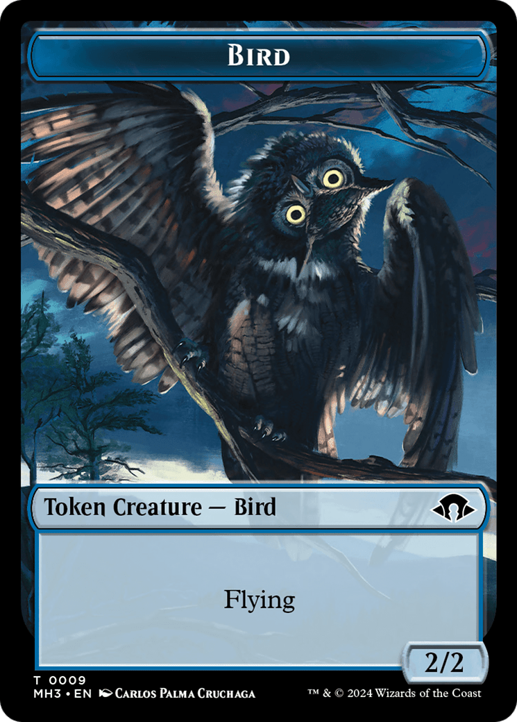 Bird Token [Modern Horizons 3 Tokens] MTG Single Magic: The Gathering  | Multizone: Comics And Games