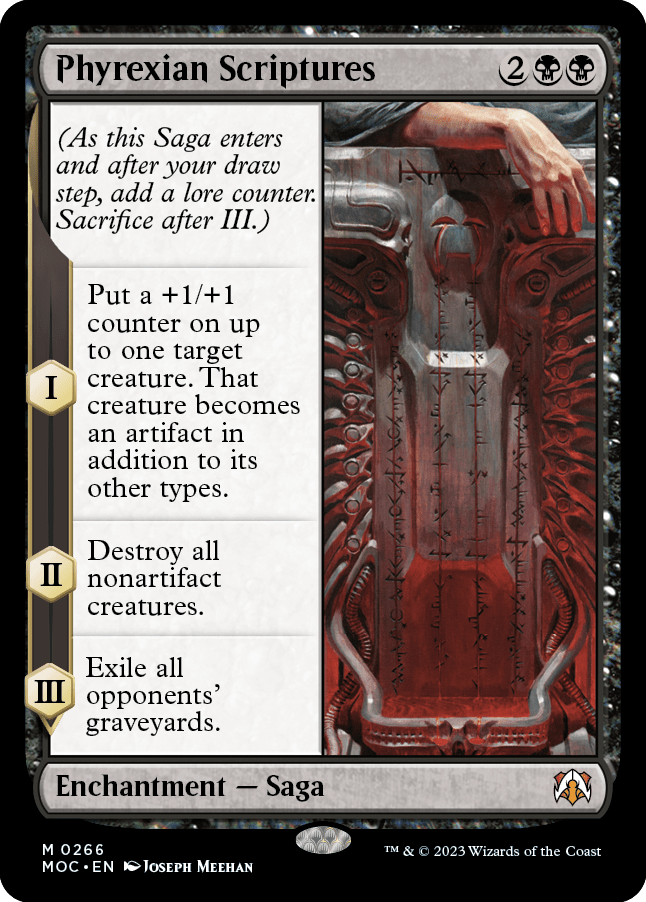 Phyrexian Scriptures [March of the Machine Commander] MTG Single Magic: The Gathering  | Multizone: Comics And Games