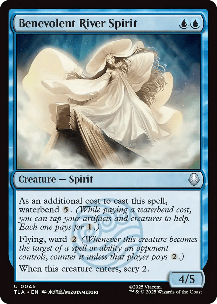 Benevolent River Spirit [Avatar: The Last Airbender] MTG Single Magic: The Gathering  | Multizone: Comics And Games