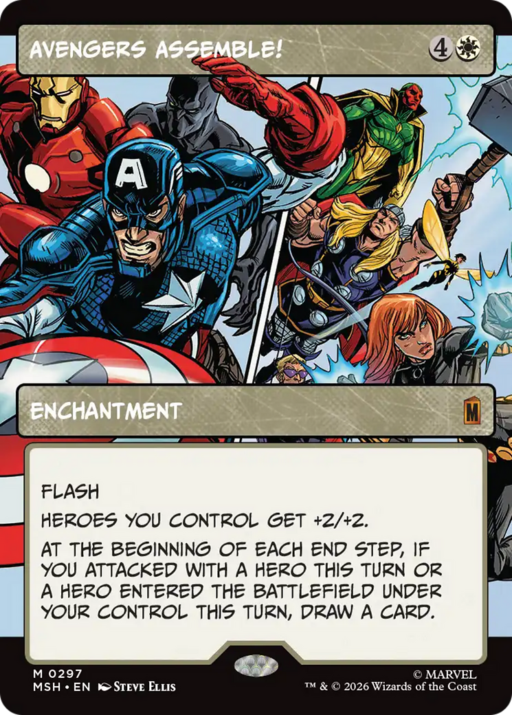 Avengers Assemble! (Borderless) (0297) [Marvel Super Heroes] | Multizone: Comics And Games