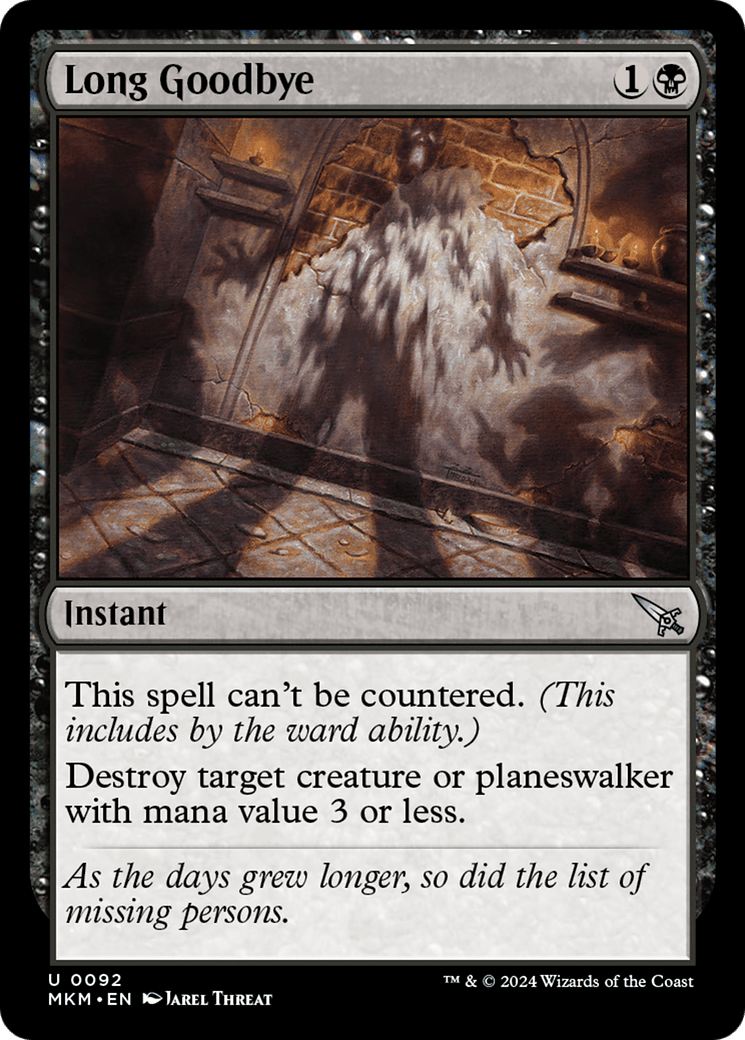 Long Goodbye [Murders at Karlov Manor] MTG Single Magic: The Gathering  | Multizone: Comics And Games