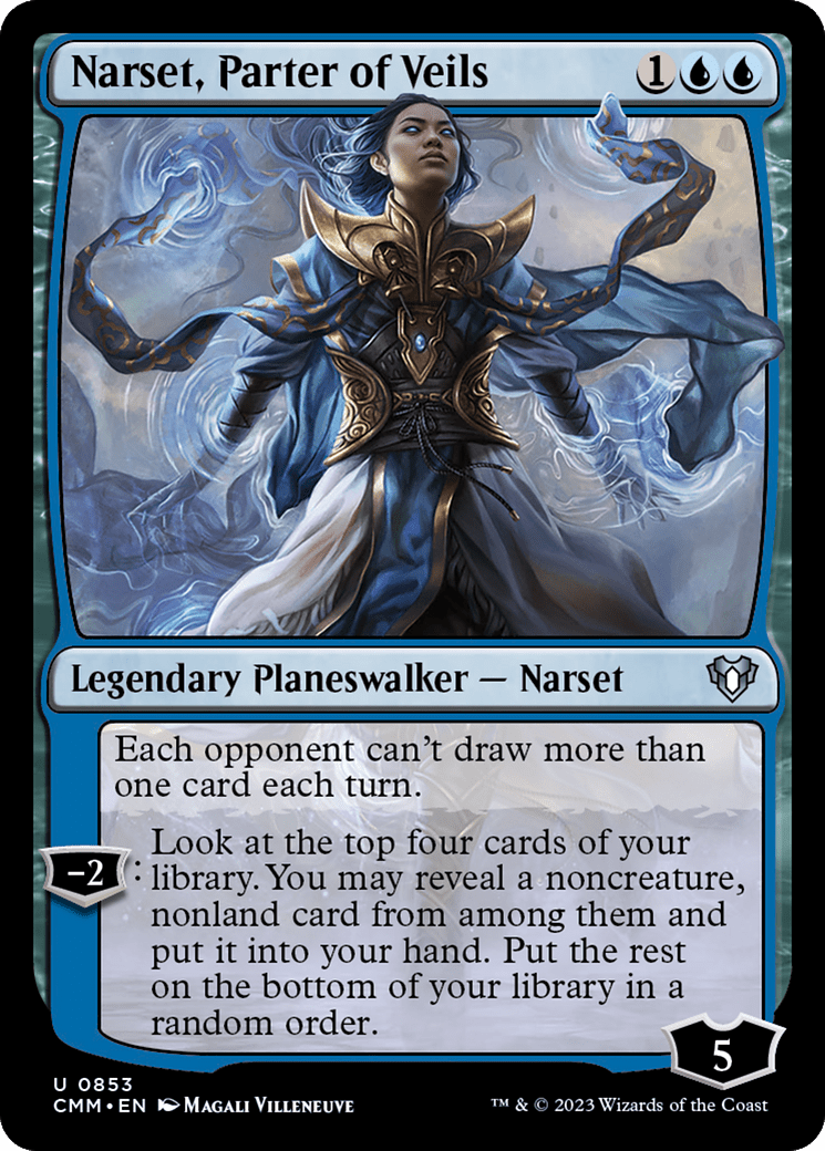 Narset, Parter of Veils [Commander Masters] MTG Single Magic: The Gathering  | Multizone: Comics And Games