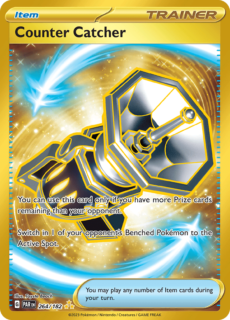 Counter Catcher (264/182) [Scarlet & Violet: Paradox Rift] Pokemon Single Pokémon  | Multizone: Comics And Games