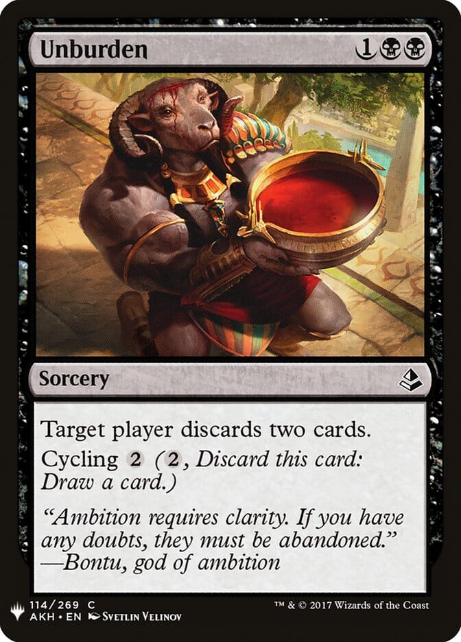 Unburden [Mystery Booster] MTG Single Magic: The Gathering  | Multizone: Comics And Games