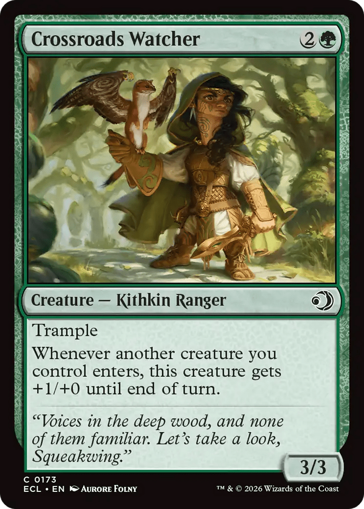 Crossroads Watcher [Lorwyn Eclipsed] MTG Single Magic: The Gathering  | Multizone: Comics And Games