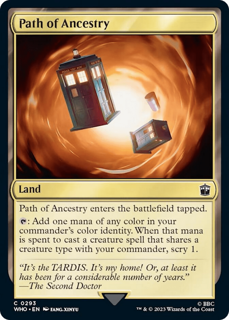 Path of Ancestry [Doctor Who] MTG Single Magic: The Gathering  | Multizone: Comics And Games