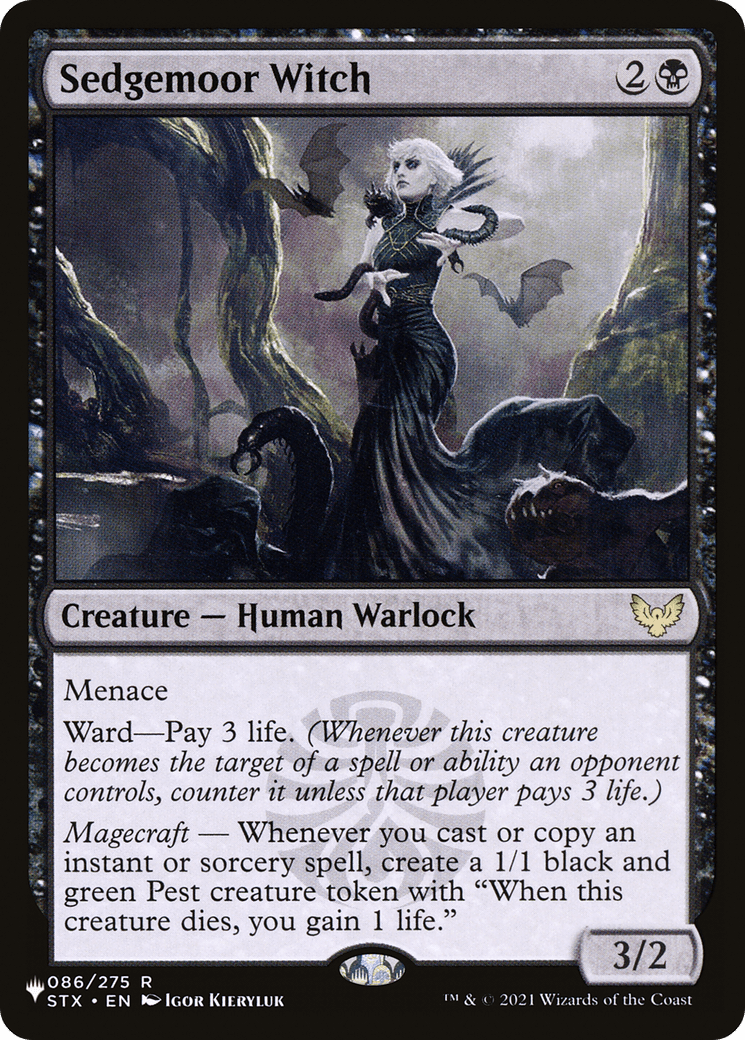 Sedgemoor Witch [The List] MTG Single Magic: The Gathering  | Multizone: Comics And Games
