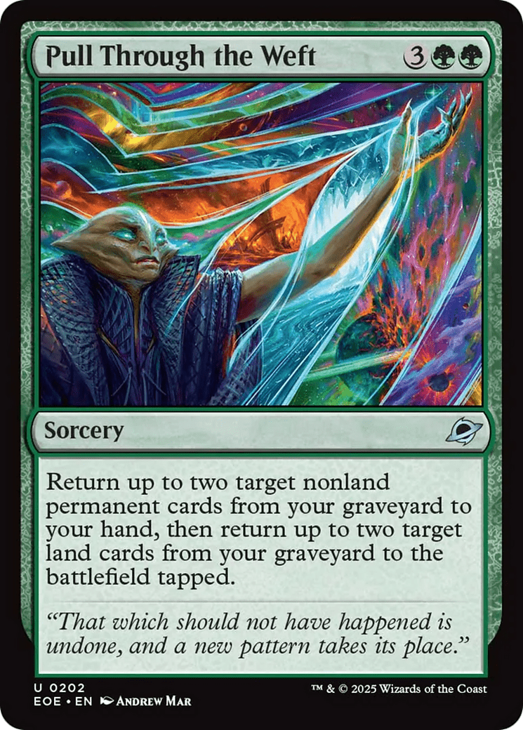 Pull Through the Weft [Edge of Eternities] MTG Single Magic: The Gathering  | Multizone: Comics And Games