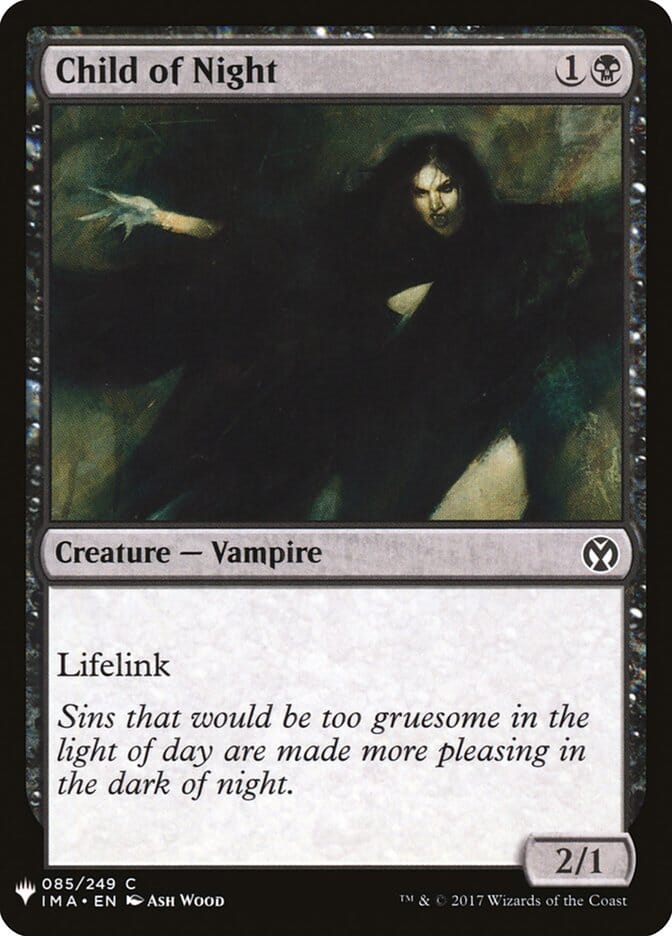 Child of Night [Mystery Booster] MTG Single Magic: The Gathering  | Multizone: Comics And Games