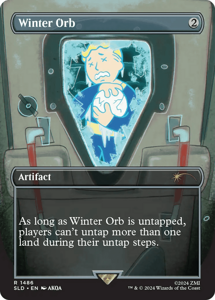 Winter Orb (Rainbow Foil) [Secret Lair Drop Series] MTG Single Magic: The Gathering  | Multizone: Comics And Games
