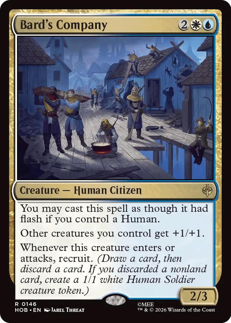 Bard's Company [The Hobbit] MTG Single Magic: The Gathering  | Multizone: Comics And Games
