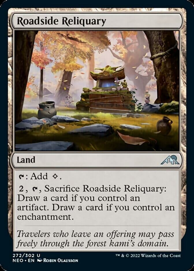 Roadside Reliquary [Kamigawa: Neon Dynasty] MTG Single Magic: The Gathering  | Multizone: Comics And Games