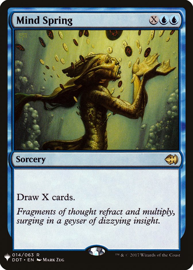 Mind Spring [Mystery Booster] MTG Single Magic: The Gathering  | Multizone: Comics And Games
