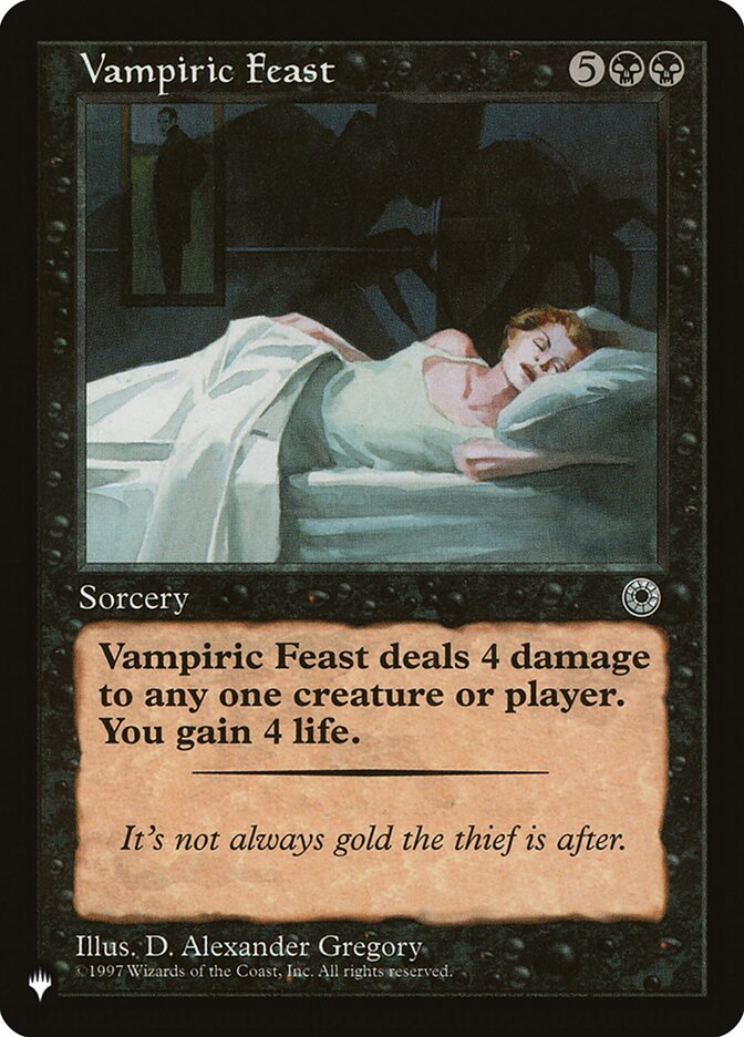 Vampiric Feast [The List] MTG Single Magic: The Gathering  | Multizone: Comics And Games