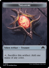 Dragon // Treasure Double-Sided Token [Modern Horizons 3 Commander Tokens] MTG Single Magic: The Gathering  | Multizone: Comics And Games