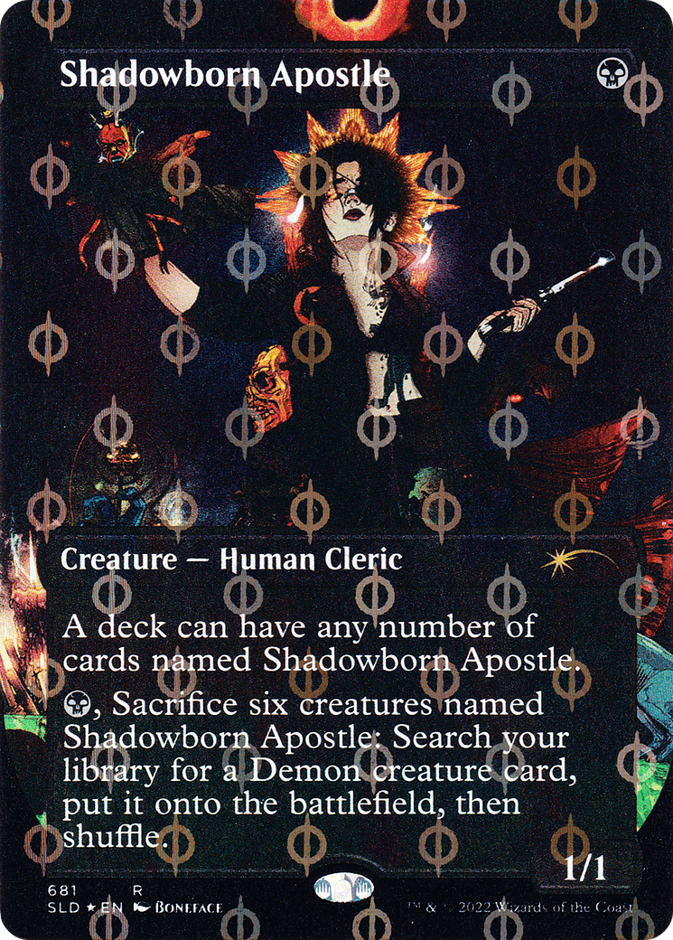 Shadowborn Apostle (681) (Step-and-Compleat Foil) [Secret Lair Drop Promos] MTG Single Magic: The Gathering  | Multizone: Comics And Games